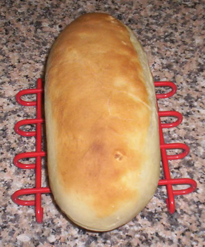 Il pane appena sfornato