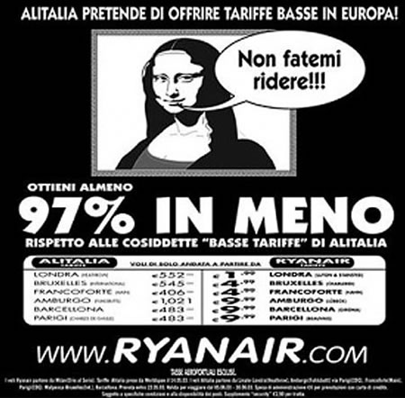 Ryanair e l'Alitalia